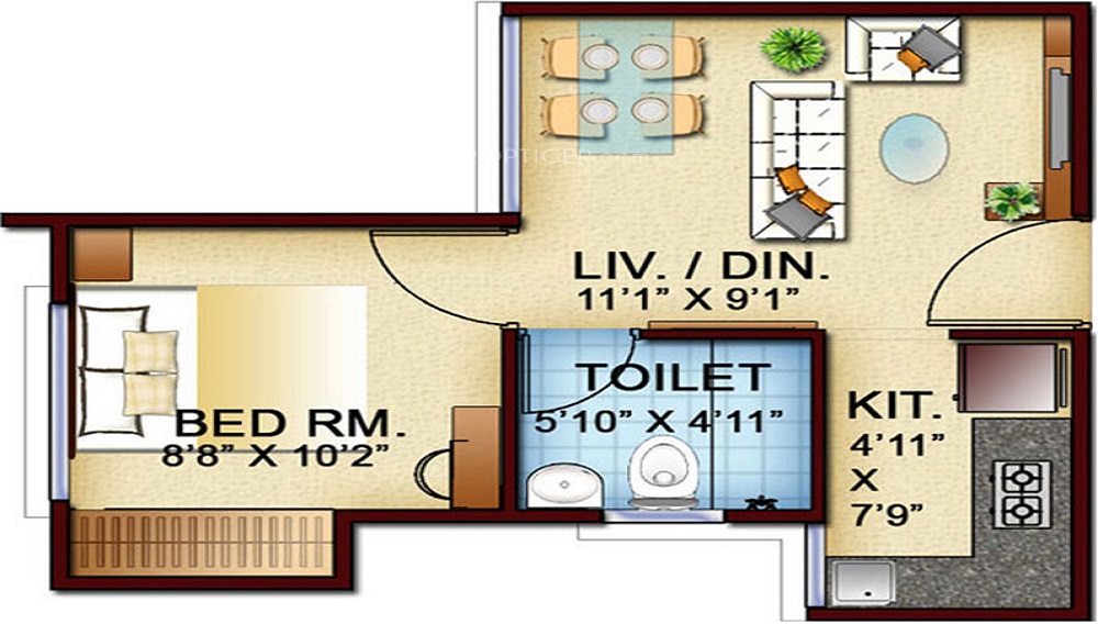 Town Garden City Floor Plan