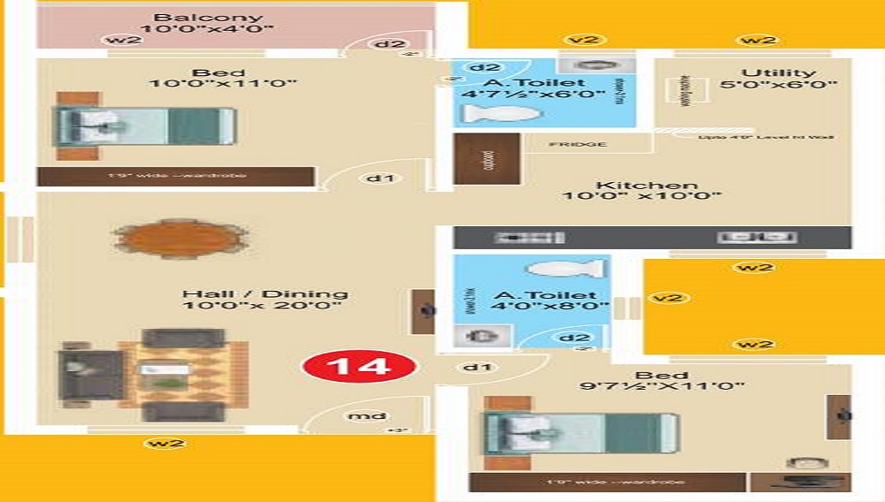 Sree Daksha Aashritha Floor Plan