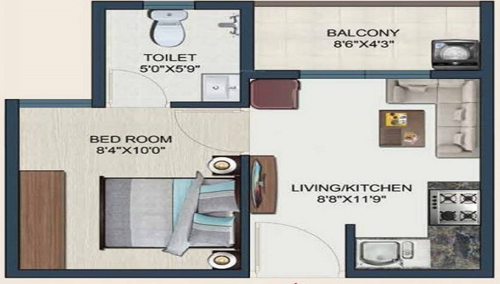 Sowparnika Spandan Floor Plan