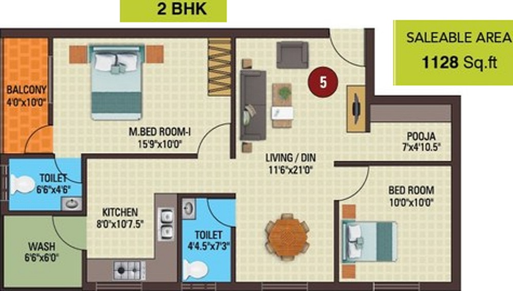 Vamana Athulya Floor Plan