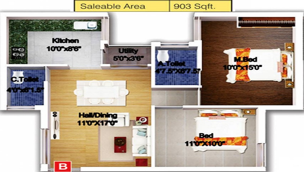 Sri Aarudra Floor Plan