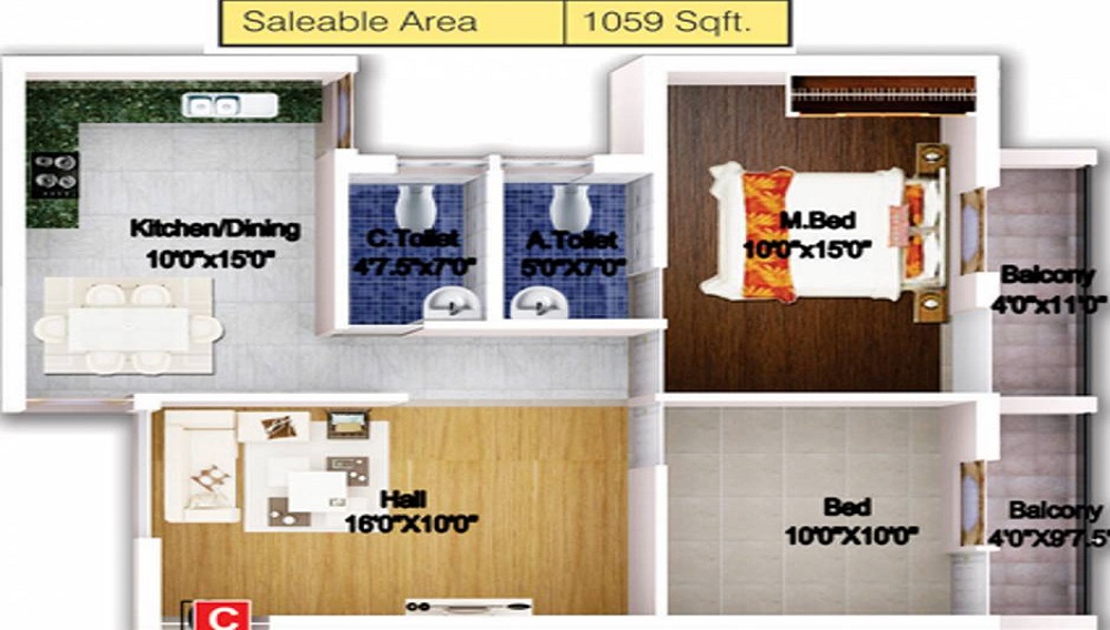 Sri Aarudra Floor Plan