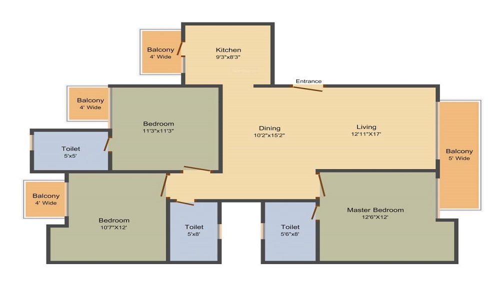 Puri Amanvilas Floor Plan
