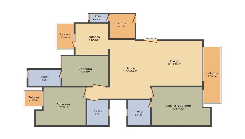 Puri Amanvilas Floor Plan