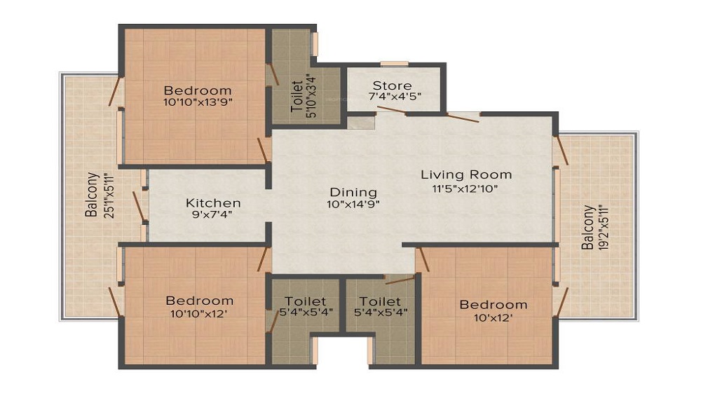 RPS Palms Floor Plan