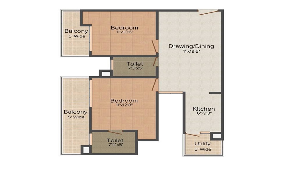 GPM Bloosom Greens Floor Plan