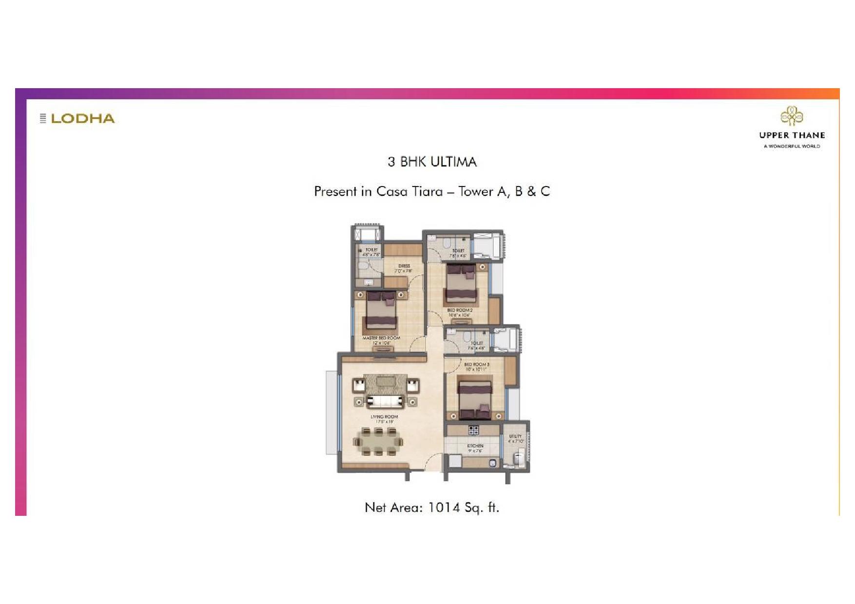 Lodha Upper Thane Floor Plan