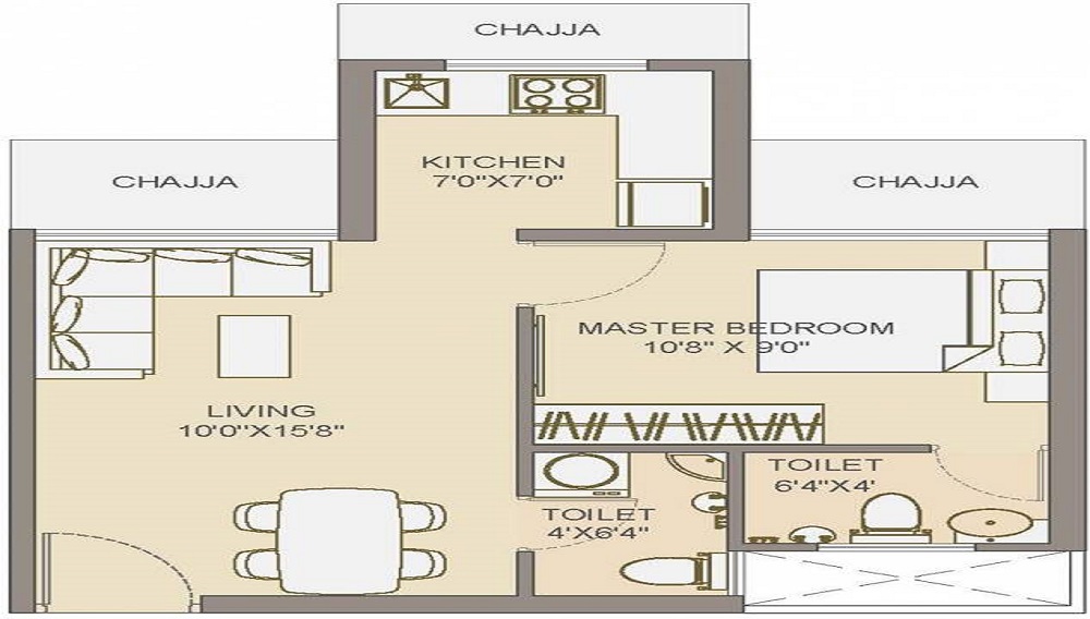 Chandak Next Wing A Floor Plan