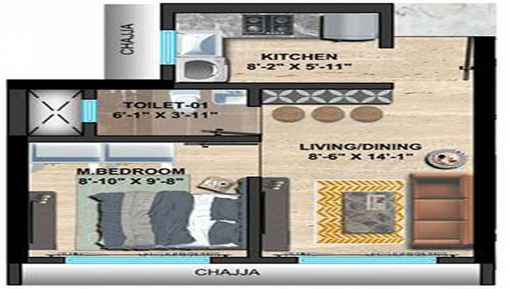 Sethia Imperial Avenue Floor Plan