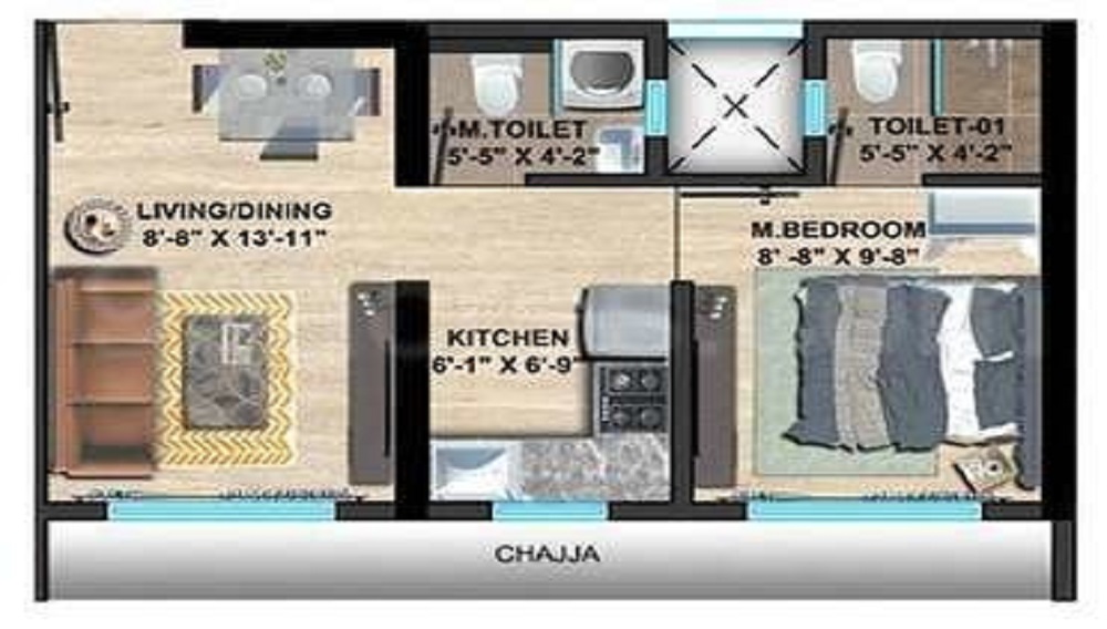 Sethia Imperial Avenue Floor Plan