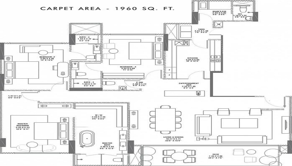 Rustomjee Elements Floor Plan