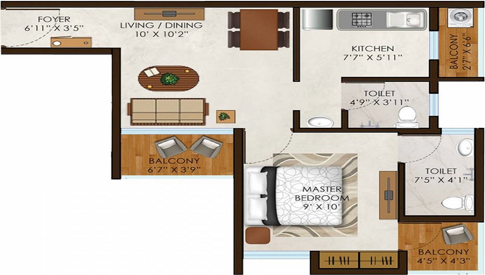 Olympeo Riverside Floor Plan