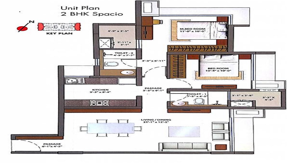 Unique Keemaya Omkar Ananta Floor Plan