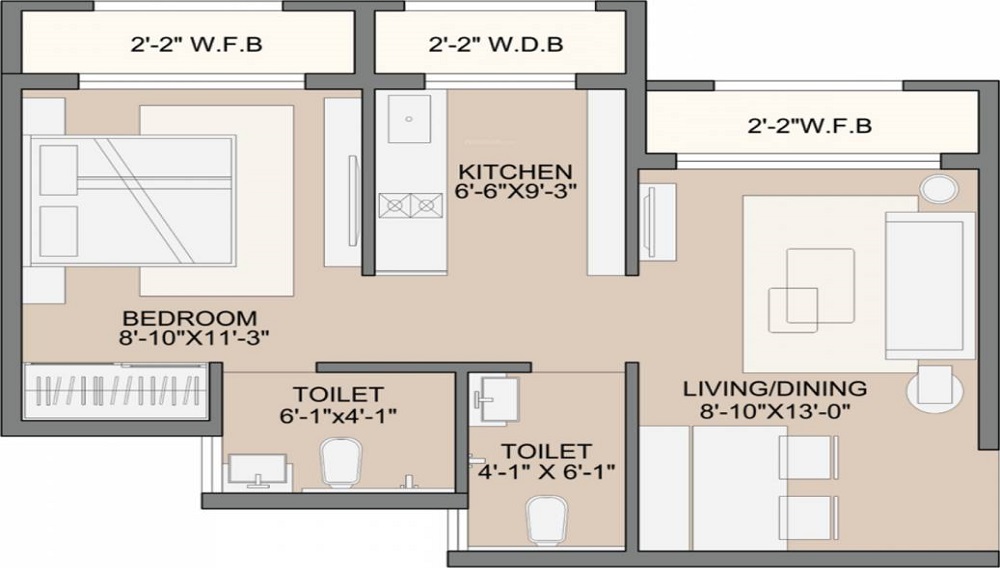 Sunteck Westworld Floor Plan