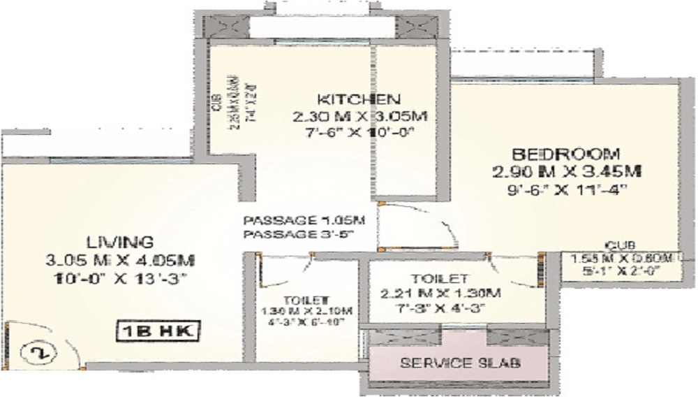 Puraniks Rumah Bali Floor Plan