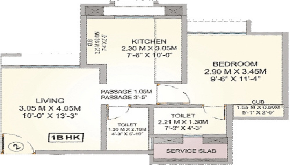 Puraniks Rumah Bali Floor Plan