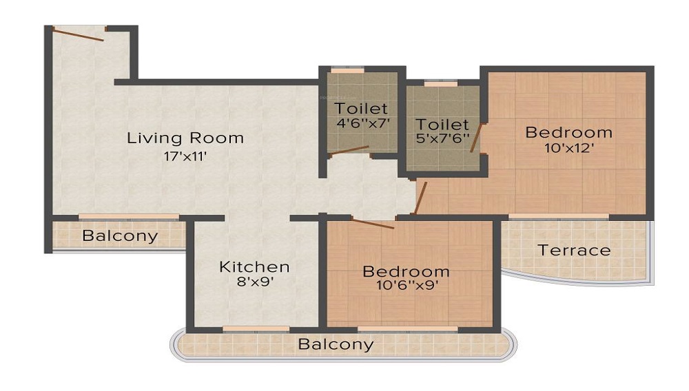 Paradise Sai Mannat Floor Plan