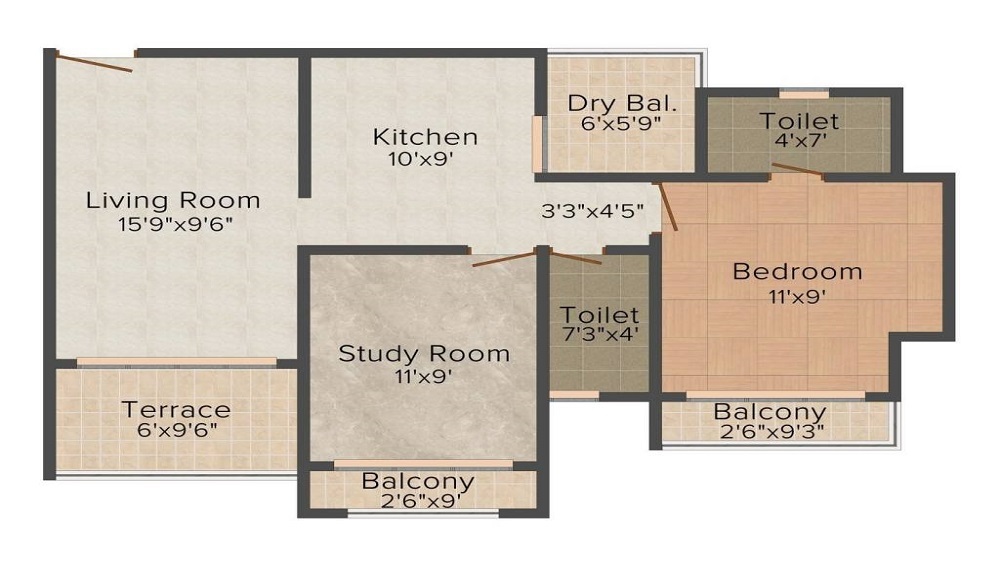 Gurukrupa Guru Atman Floor Plan