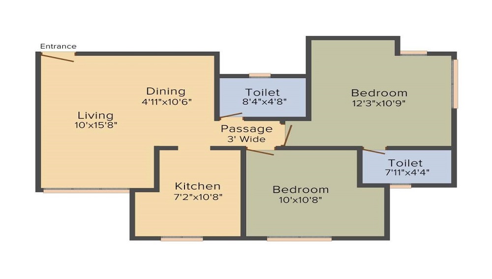 Runwal Garden City Floor Plan