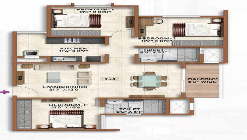 Prestige Finsbury Park Regent Floor Plan