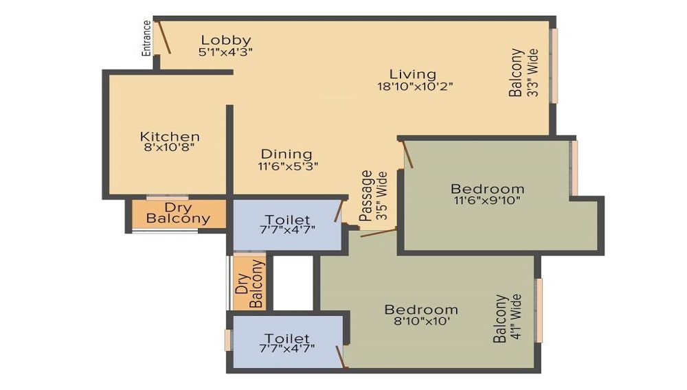 Raj Torres Phase II Wing A Wing B Wing C Wing D Wing E Floor Plan