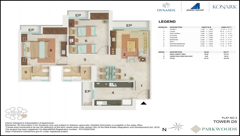 Dynamix Parkwoods Floor Plan