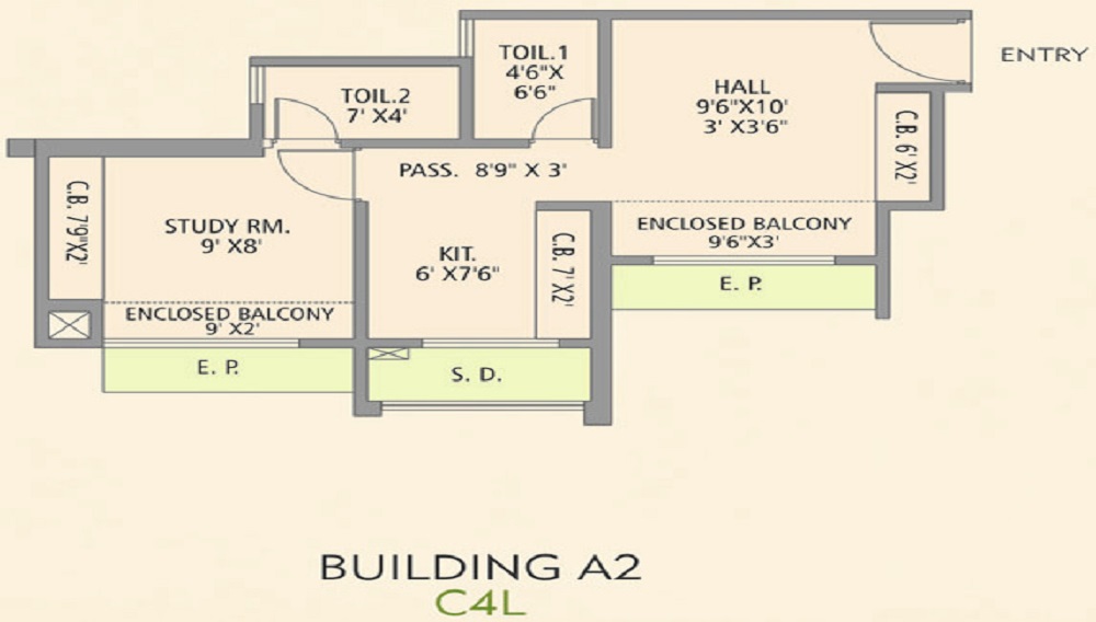 Bhoomi Lawns Phase II Floor Plan