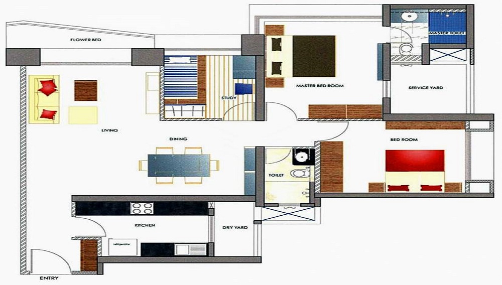 Oberoi Woods Floor Plan