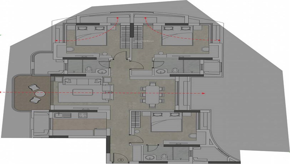 Kalpataru Siddhachal Elite Floor Plan