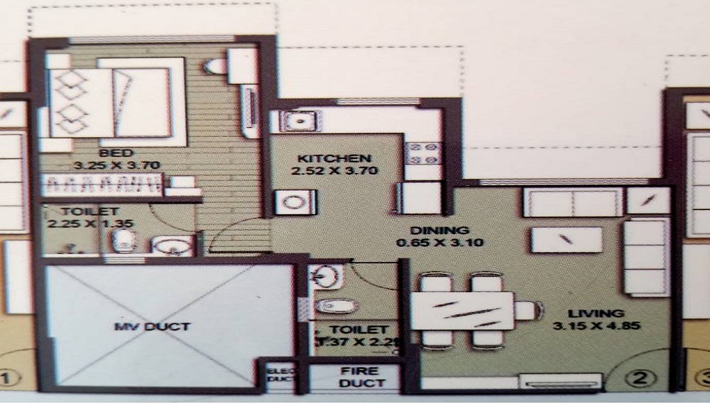 Goodwill Kanchangiri Floor Plan