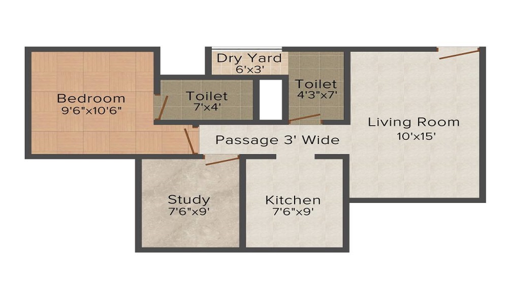 Rosa Gardenia Floor Plan