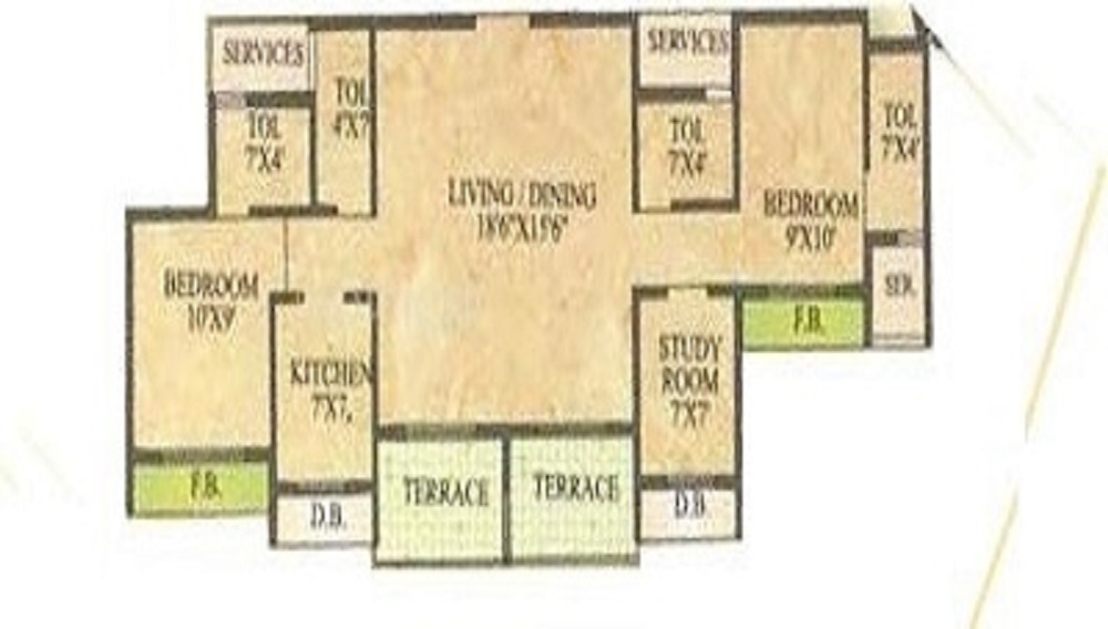 Newa Garden II Floor Plan