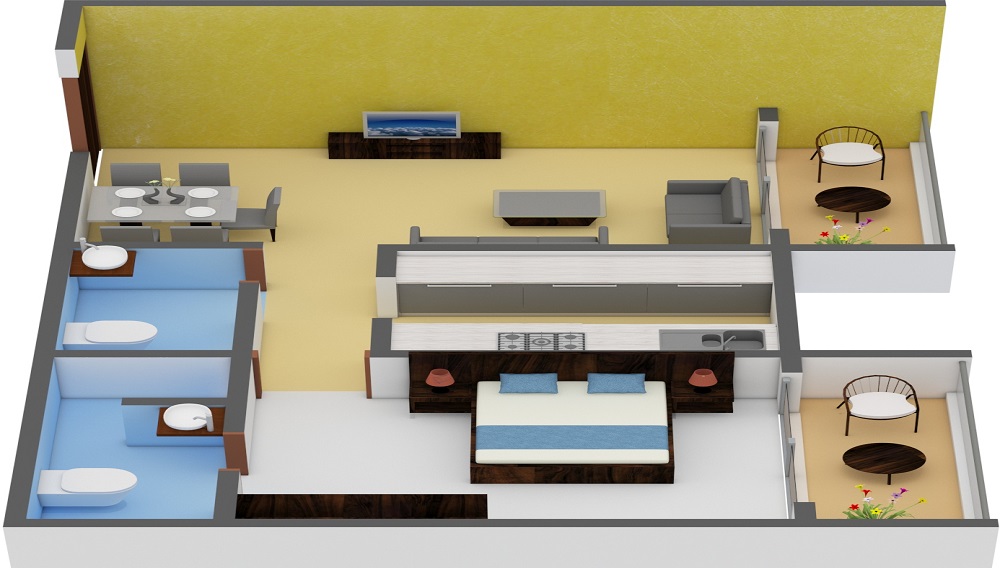 JE Madhuban Floor Plan