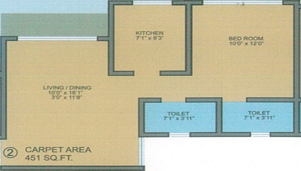Global Residency Floor Plan
