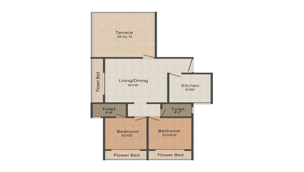Priyal Govind Sagar Floor Plan