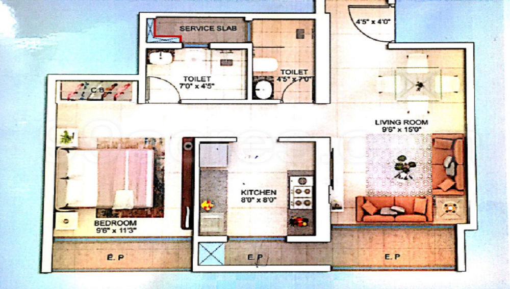 Mahavir Spring Floor Plan