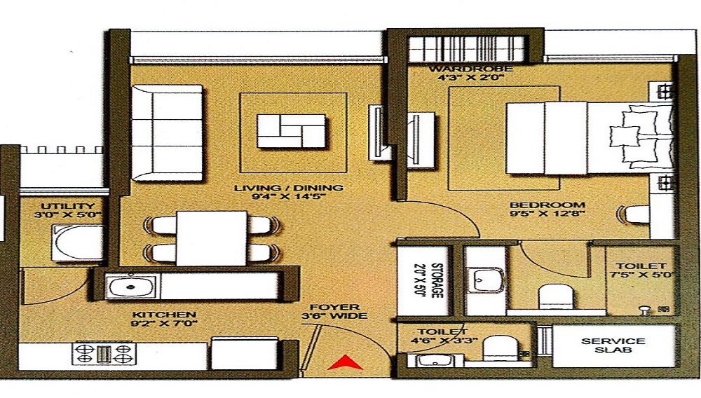 Lodha Codename Rare Gem Floor Plan