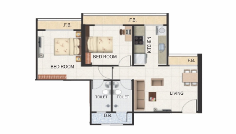 Maithili Pride Floor Plan