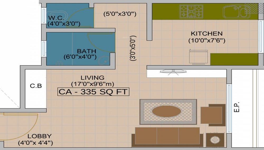 Srushti Vihar Floor Plan
