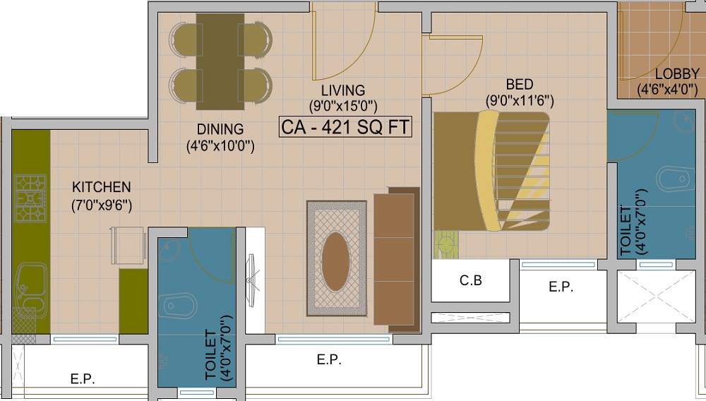 Srushti Vihar Floor Plan