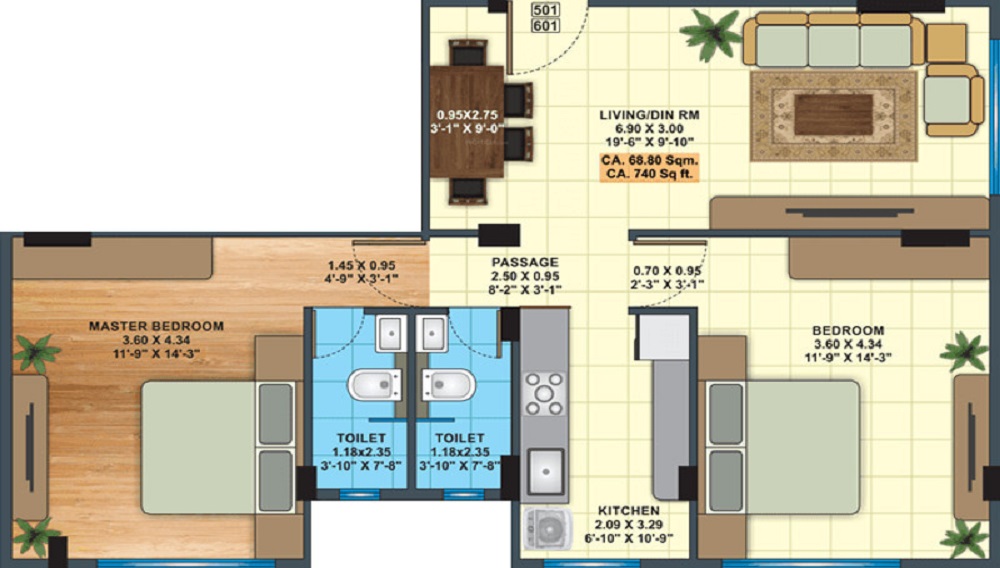Mumbai Projects Floor Plan