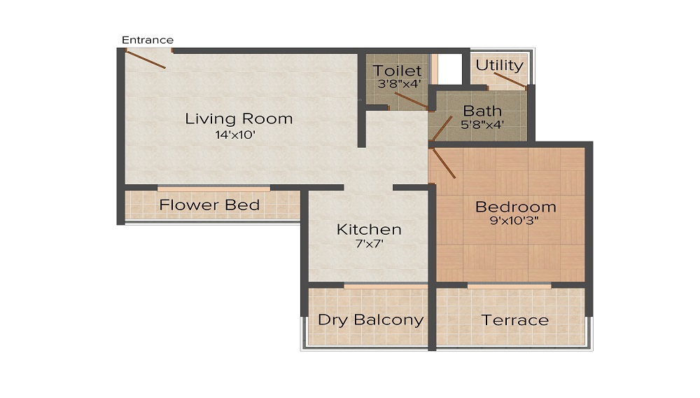Brij Bhoomi Heights Floor Plan