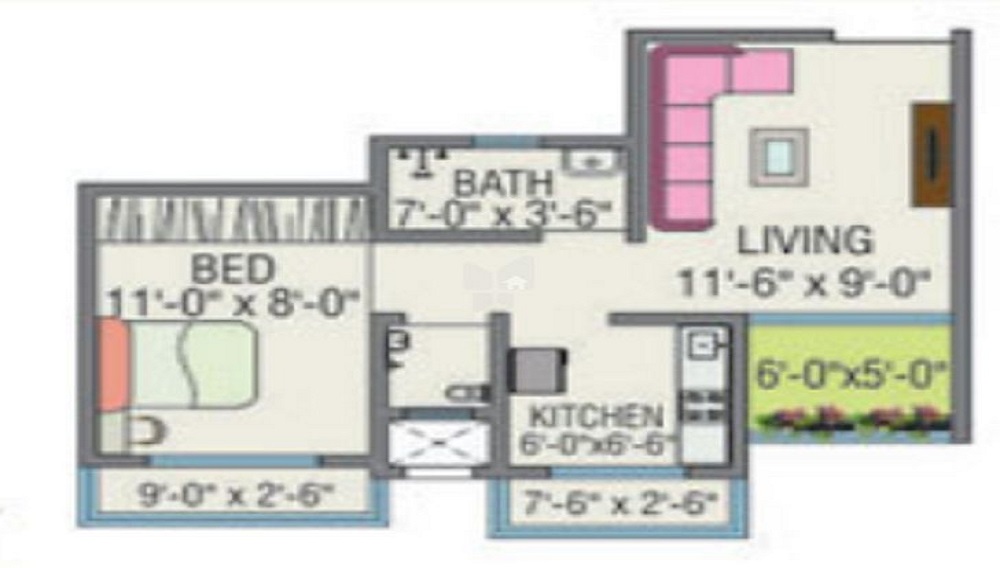 Nakshatra Greens Floor Plan