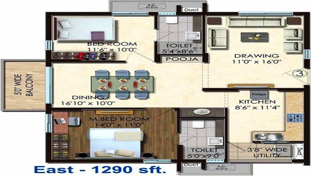 Honer Vivantis Floor Plan
