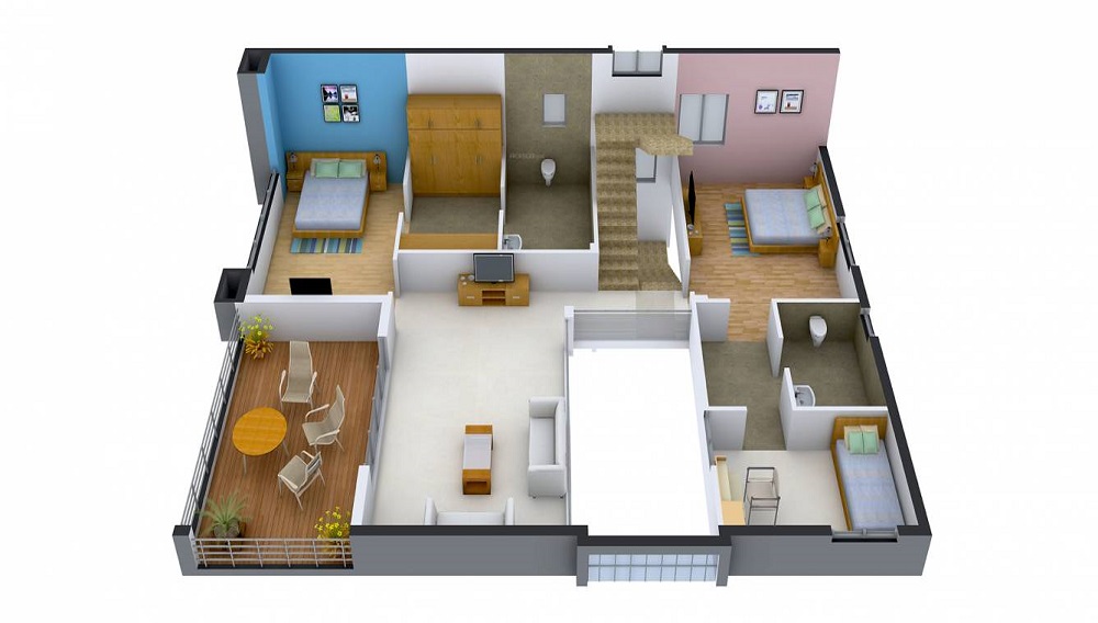 Saket Bhu Sattva Floor Plan
