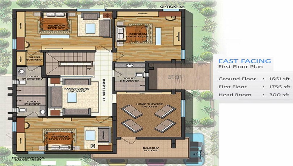 Vessella Villas Floor Plan