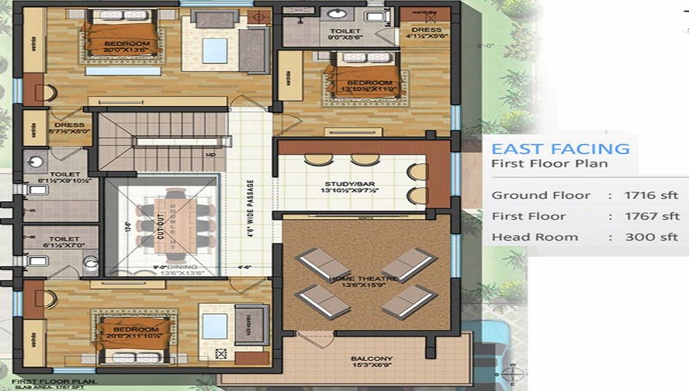 Vessella Villas Floor Plan