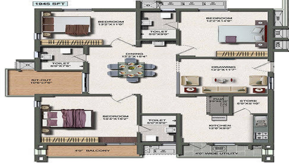 Vertex Panache Floor Plan