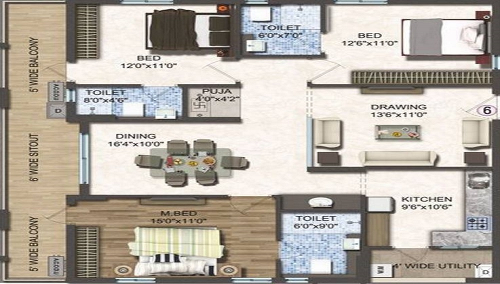 ARK Hamptons Floor Plan