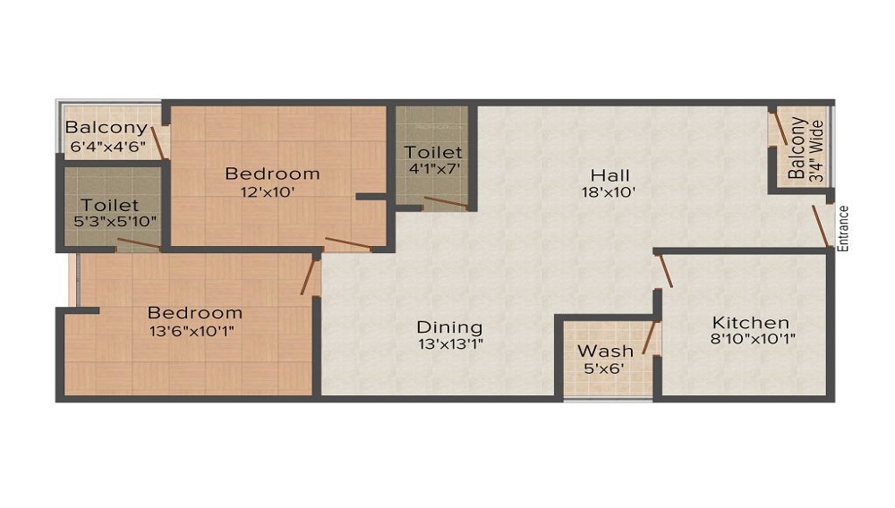 RV Mrinalini Floor Plan